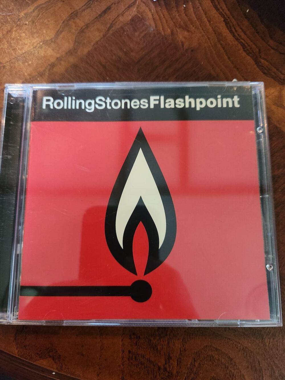 Rolling Stones Flashpoint CD 1991 Live Rock Album Steel Wheels Tour